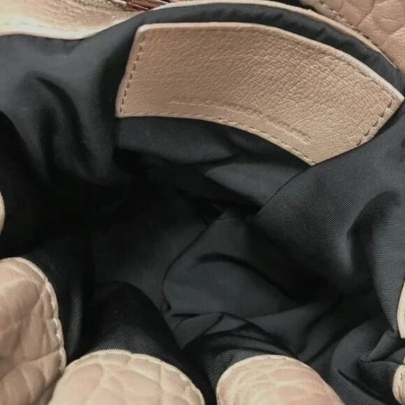 Alexander Wang Diego Studded Leather Bucket Bag RARE Latte - Picture 8 of 9